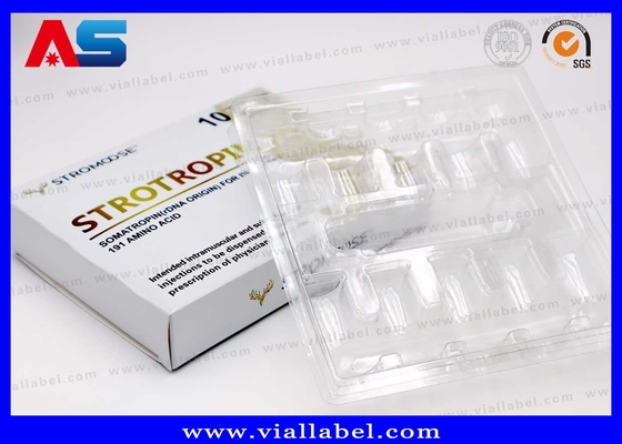 Custom Luxury 10ml Vial Box met Gold Foil Branding ¢ Premium Display voor Apotheek Injectie Olie Package & Free Design China Provider
