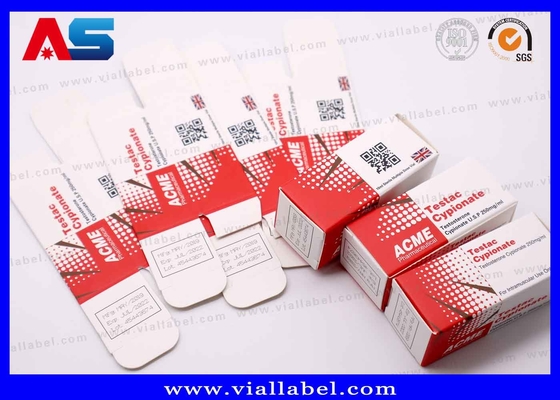 Premium Custom Printed Pharmaceutical Vial Packaging Solutions met NFC voor 2ml-20ml flacons