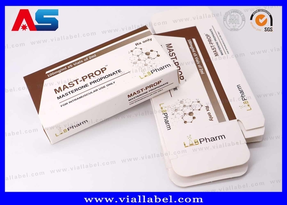 Custom Peptide opslagdoos voor 2x2ml flacons, Premium Peptide verpakkingsdoos Custom Printing