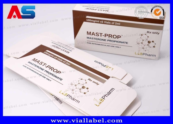 Custom Peptide opslagdoos voor 2x2ml flacons, Premium Peptide verpakkingsdoos Custom Printing