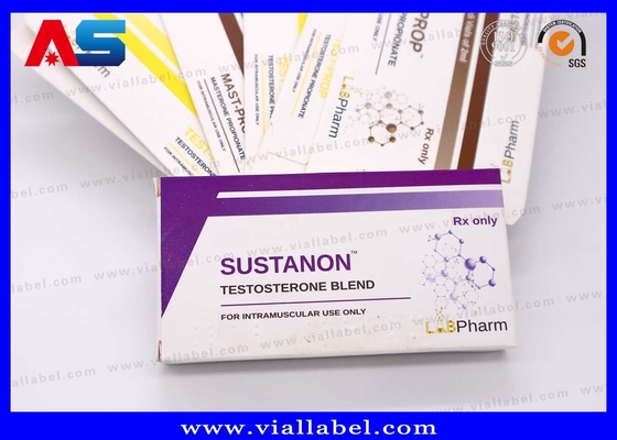 10ml Kleine Doos Voor Injectieflacons, Matte Aangepaste Test Blend Flesverpakkingen Bedrukking Voor Farmaceutische Verpakking