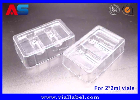 Tirzepatide Pakket Blaasjes, Plastic Trays om 2 flacons van 2 ml te houden, 50um dikte Eco-vriendelijk materiaal