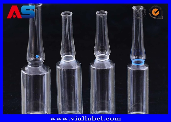 Koop 1 ml heldere amberkleurige farmaceutische ampullen, bulk 1 ml ampullen groothandel