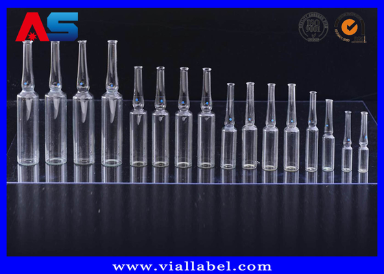 Koop 1 ml heldere amberkleurige farmaceutische ampullen, bulk 1 ml ampullen groothandel