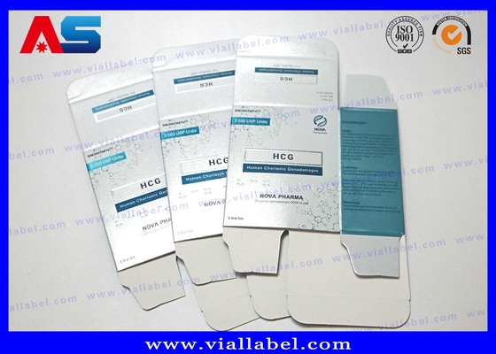 Op maat gemaakte Retatrutide Peptide Paper Box Package Voor 2 injectieflaconen van 3 ml Free Design MOQ 500 sets