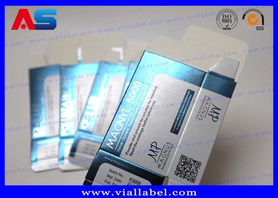 Op maat gemaakte Retatrutide Peptide Paper Box Package Voor 2 injectieflaconen van 3 ml Free Design MOQ 500 sets