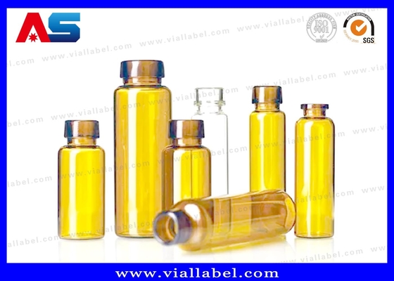 Kleine 3 ml fles voor farmaceutische peptide verpakking, MOQ 300 stuks