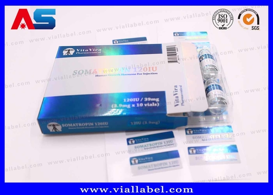 Aangepaste etiketten voor peptideflesjes, bedrukte 2ml vial stickers voor peptide glazen flesjes