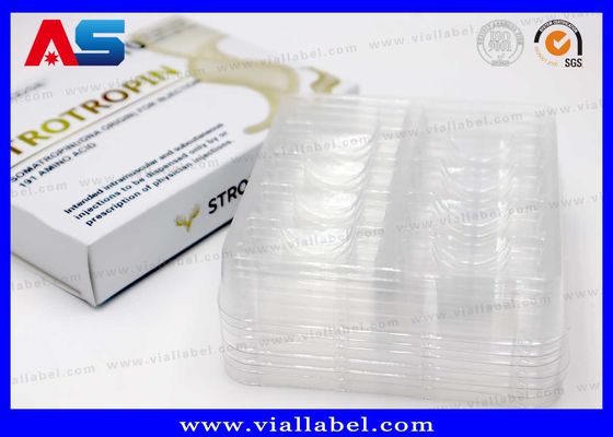 Glanzend/ Matt Gelamineerd 2 ml / 3 ml Vial Dozen Injectie glasfles voor Peptiden / Hcg / Somatropine