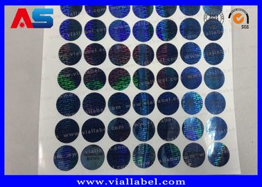 PET Custom Holographic Stickers 3d Holographic Stickers Anti-Falsificatie lege sticker