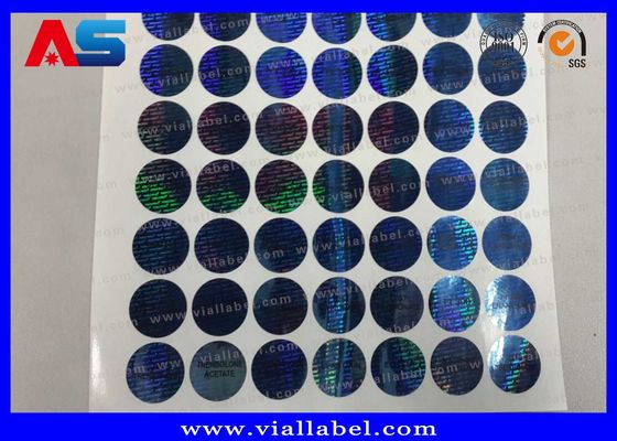 PET Custom Holographic Stickers 3d Holographic Stickers Anti-Falsificatie lege sticker