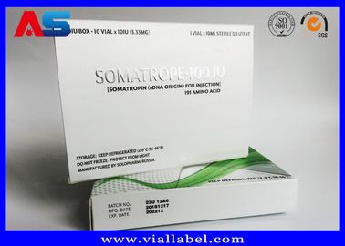 Hcg-Document Vakje en Etiketten Plastic Tray For Growth Hormone Medication