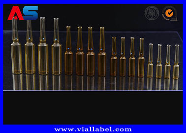 Van de de Flesjes Amberampul van het Sterial Bulk10ml 1ml 2ml Glas Intramusculaire de Injectiefles