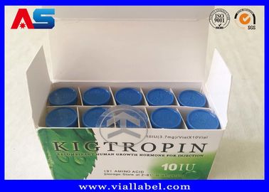 300 g papieren fles Doos Verpakking Voor 2 ml Peptiden Glas flacon farmaceutische verpakkingsdoos