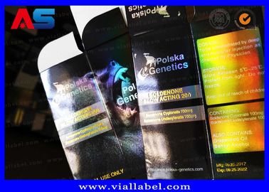 Stempelend van het Flesjedozen van Sterial 10ml van de Hologramfolie het Testosteronpropionaat/het Douane Gedrukte Medische Karton van Pharma