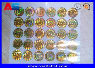 Anti-Fake Security Hologram Sticker voor 10 ml flacon Label Dozen 3d hologram sticker