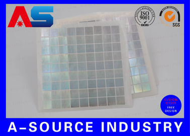 Anti-Fake Security Hologram Sticker voor 10 ml flacon Label Dozen 3d hologram sticker