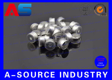 flip-off flacon deksels 10 ml Chemie Farmaceutische flacons 20 mm Blauwe flip-top deksels ISO 9001 Goedkeuring