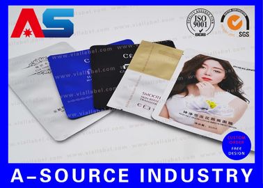 Aluminiumfolie ziplock zak Warmteverzegeling Custom Printed Herverzegelbare Aluminiumfolie verpakkingszakken SGS ISO 9001