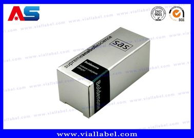 Anabole Wetenschappen 10 ml flesjes Dozen / Peptide Medicamenten Verpakkingsdoos Voor Glasflessen Op maat gedrukte dozen