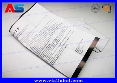 Boldenon Medication Product Insert Printing Leeg Steriele flacons 10 ml farmaceutische peptide verpakkingen dozen etiketten