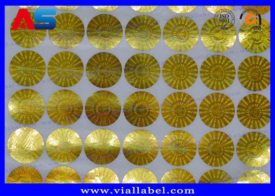 VOID Ronde Pharma Holografische Kleefkleefkleefkleefkleef anti-valse 3D-hologram