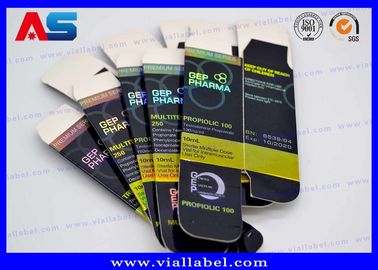 Holografisch Glanzend Drukwerk 10 ml Flasjes Dozen Printer Custom Design 10 ml flessen Papierdoos