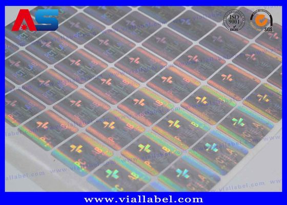 Grote 2d-hologram leeg Custom Holographic Stickers Printing Maker 20 x 20 mm
