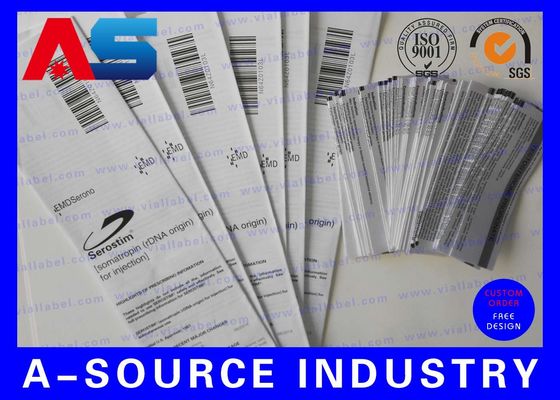 CMYK-de Beschrijvingsdocument van het Medicijnvliegenpapier Douanepamflet dat 135mm Breedte 45mm drukt Lengte