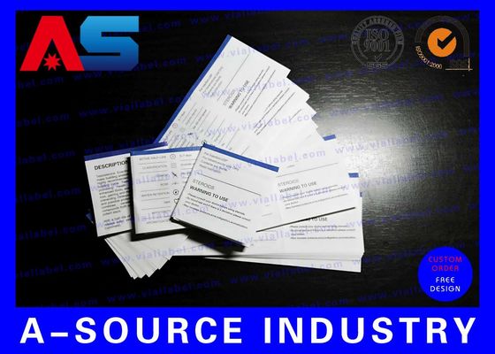 Boldenon Medication Product Insert Printing Leeg Steriele flacons 10 ml farmaceutische peptide verpakkingen dozen etiketten
