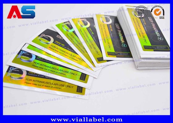 Voor Boldenene Undecylenate flacon 10 ml Aanpasbare hologramstickers Sterk kleefmiddel 10 ml flacon Etiketten met Hologram Laser Effect Aanpasbare grootte
