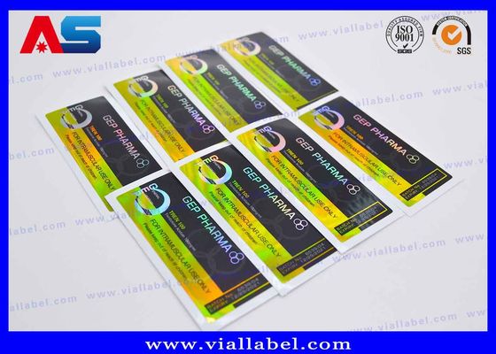 Glazen flaconetiketten Laboratorium 10 ml flaconetiketten A4 Laser Pharma Vinyl Sticker Met Hologram Effect