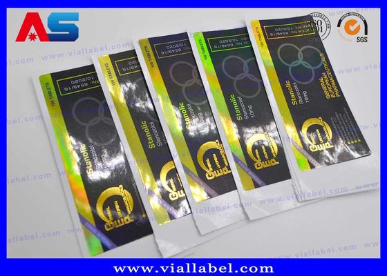 Sterke Zelfklevende Holografische Peptide Flessenetiketten