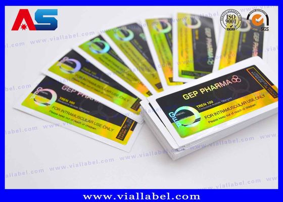 Sterke Zelfklevende Holografische Peptide Flessenetiketten