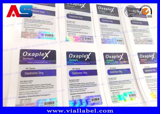 Holografische laser 15 ml glazen dropper flacons dozen en etiketten kleine verpakkingsdozen voor bodybuilding flacons