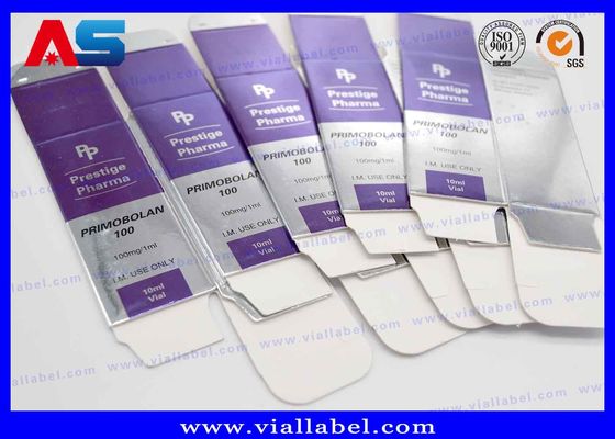 Holografische 10 ml apotheek peptide flessen voor injectie Etiketten etiketten voor glazen injectieflacons