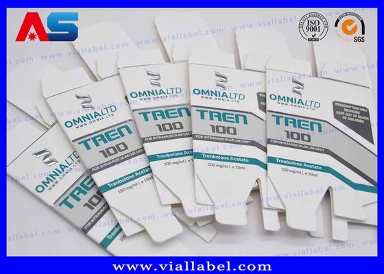 Opvouwbare hologramverpakkingsdoos voor peptide glazen injectieflacons 2 ml 10 ml 20 ml 30 ml bodybuilding injectieflacons