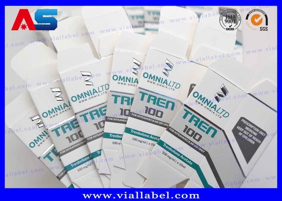 10 ml spiergroeiacetaat 100 mg Peptide Farmaceutische verpakking Doos voor injectieflacons bodybuilding