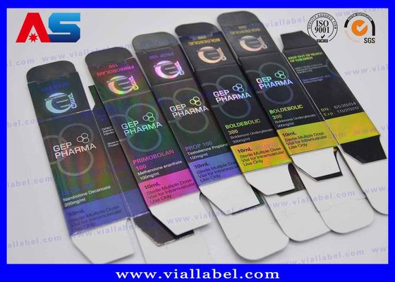 Gep Pharma 10 ml glazen injectieflacon 300 g papieren gedrukte verpakkingsdozen bodybuilding injectieflacondozen