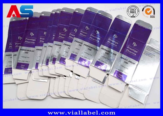 Bodybuilding / Test Enanthate Custom Packaging Boxes Printing With Free Design 10ml flessen etiketten