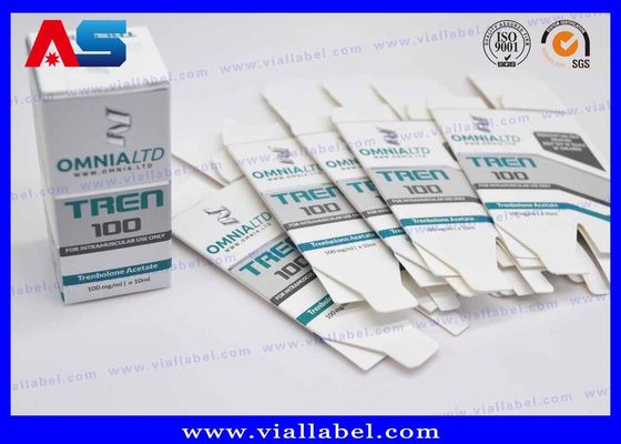 10 ml spiergroeiacetaat 100 mg Peptide Farmaceutische verpakking Doos voor injectieflacons bodybuilding