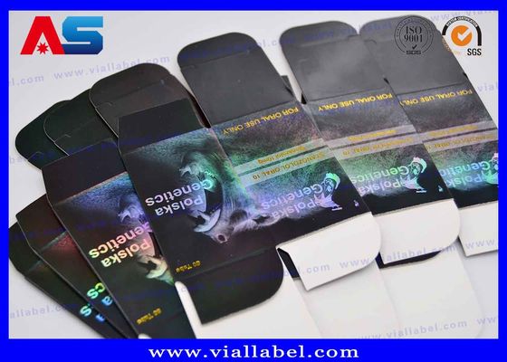 op maat gemaakte farmaceutische dozen Goudfolie Printing Embossed 20ml Dropper Flaskendoos