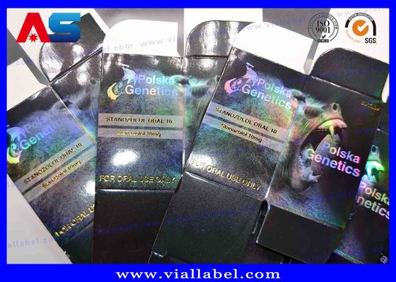 op maat gemaakte farmaceutische dozen Goudfolie Printing Embossed 20ml Dropper Flaskendoos