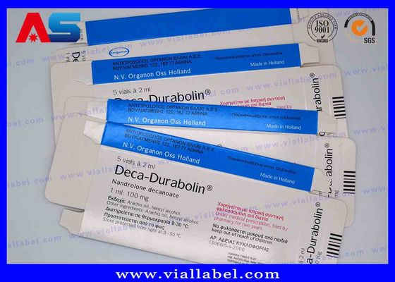 Anti-False Printing Peptide Verpakking 2 ml Vial Dozen Enanthate olie vial doos verpakking