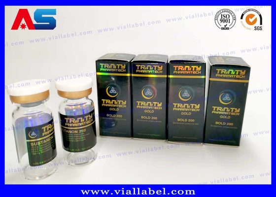 Laser Hologram Panton Kleur Laboratorium Kleine Flesjes Dozen En Labels bodybuilding verpakking dozen