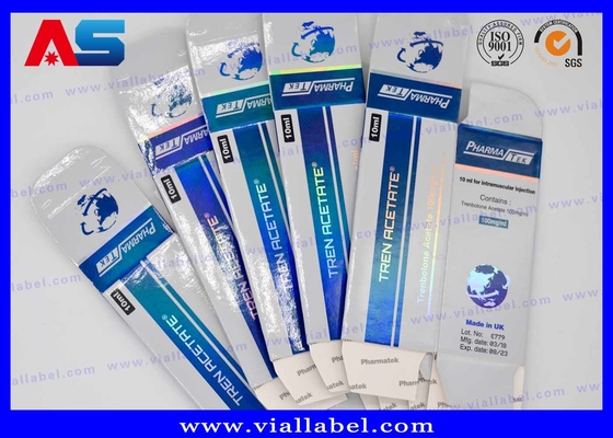 Olie Vial Box 20 Ml Vial Packaging Boxes/Geneeskundedocument Vakje Etiketten van Diamond Pharmceutical