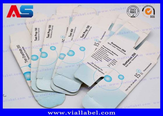 Gepersonaliseerde Hologram Flesje Opslagdoos Bedrukken 10ml Flesjes Dozen En Verpakking / kleine verpakking dozen