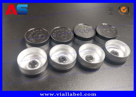 Wit Plastic Aluminium Fleskappen voor Farmaceutische 10 ml Glasflessen flip off flacon caps