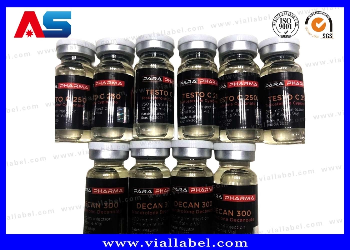 PARA PHARMA Kleine flessen etiketten Print, 10 ml etiketten voor glazen flacons Custom Design