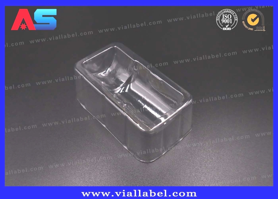 10 ml flacon Verpakking Duidelijk plastic vaccin Medisch dienblad, injectieflacon Blister Verpakking